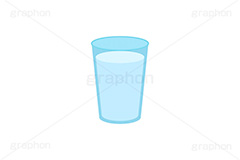 グラスに入った水,水,お冷,ミネラルウォーター,ウォーター,ドリンク,飲み物,飲料,コップ,グラス,注ぐ,挿し絵,drink,illustration,water